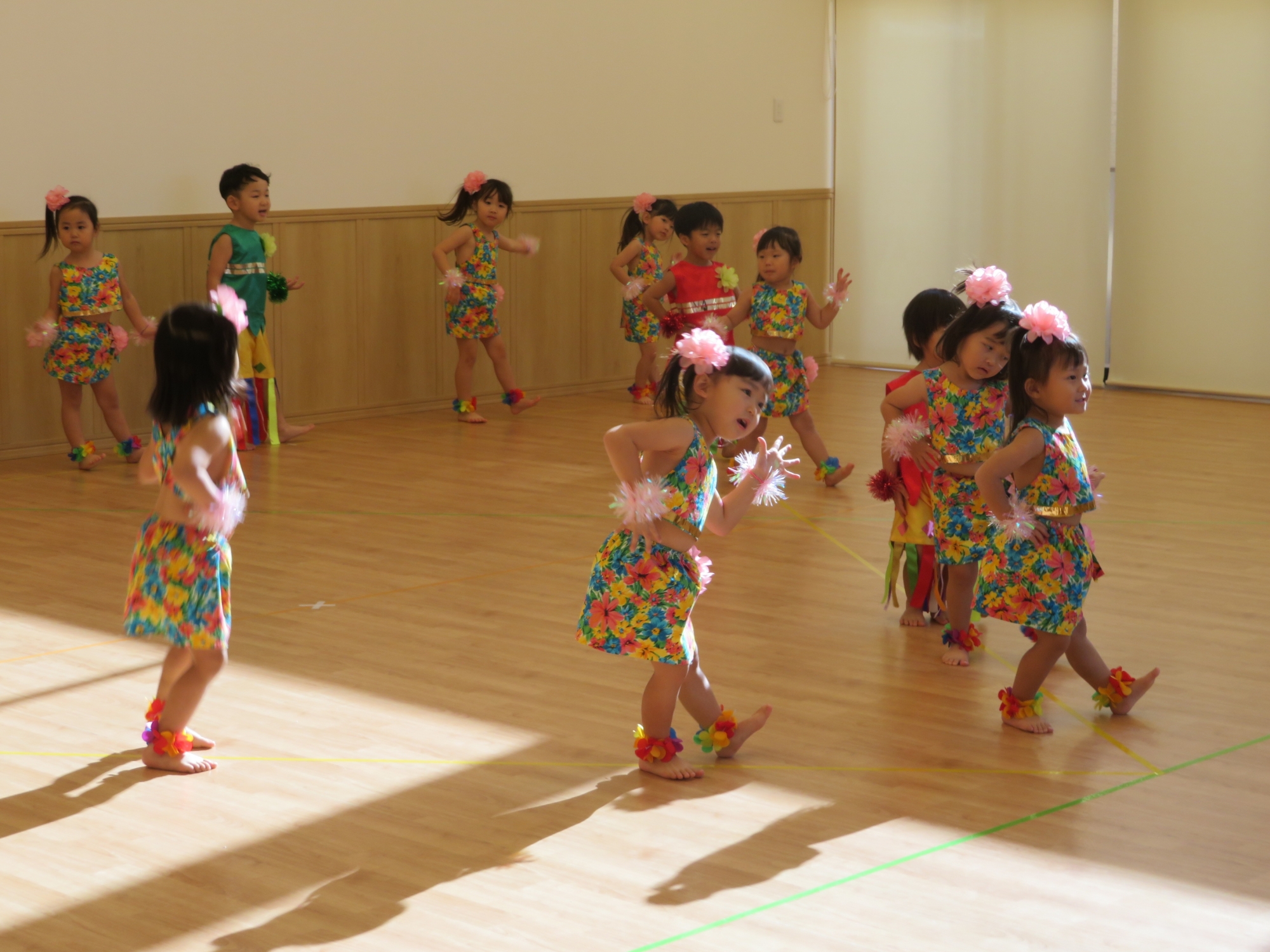 サムタイムズブログ(おゆうぎ会予行　幼稚園部)